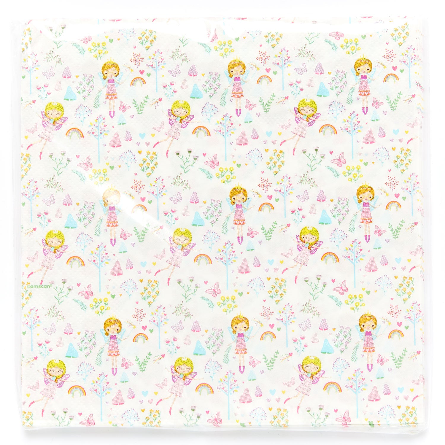 Fairy Princess luncheon napkins 33cm pack of 16

