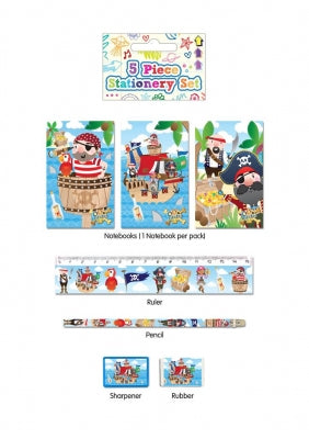 Pirate Themed Stationary Set