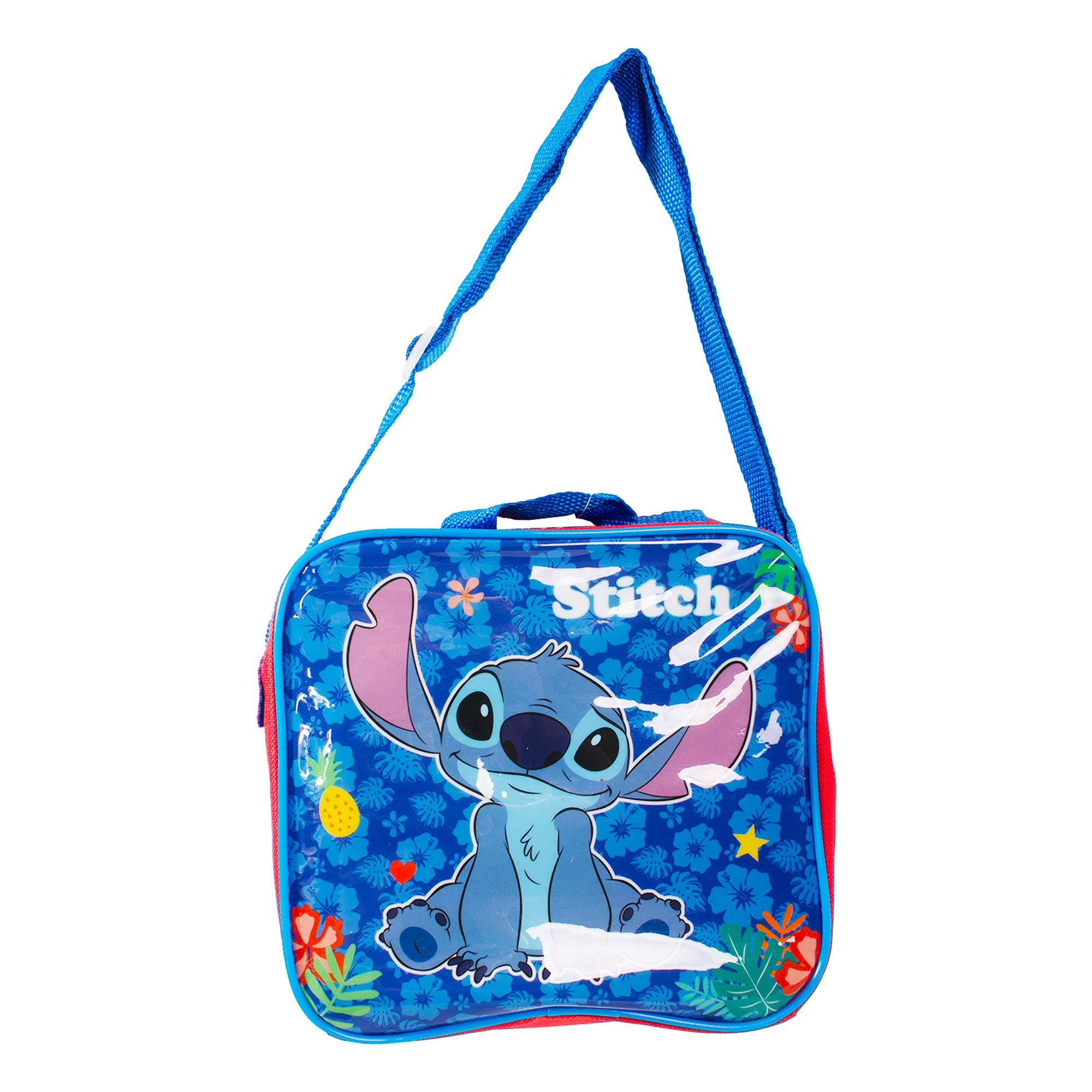 Stitch lunch bag set with bottle, snack box and insulated carry bag