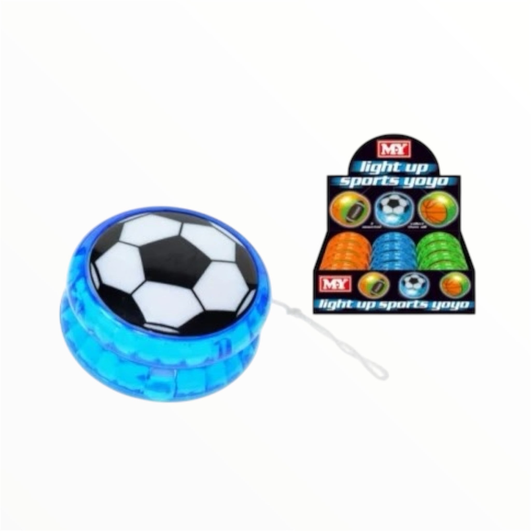 Football Themed Light Up Yo-Yo