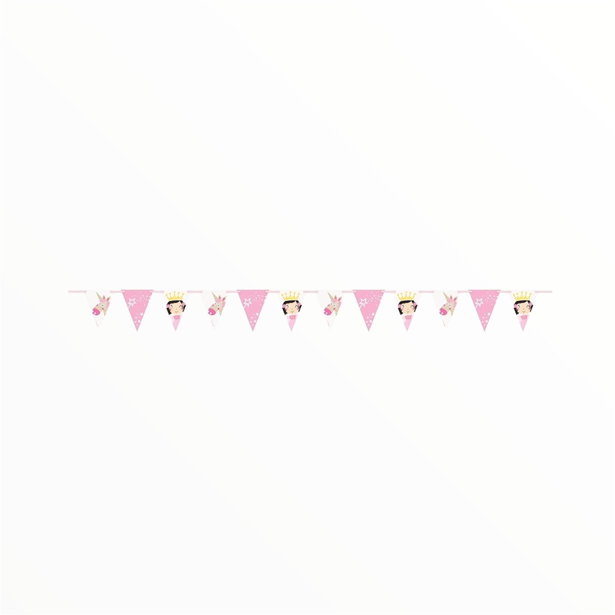 Princess and Unicorn Party Bunting 9ft