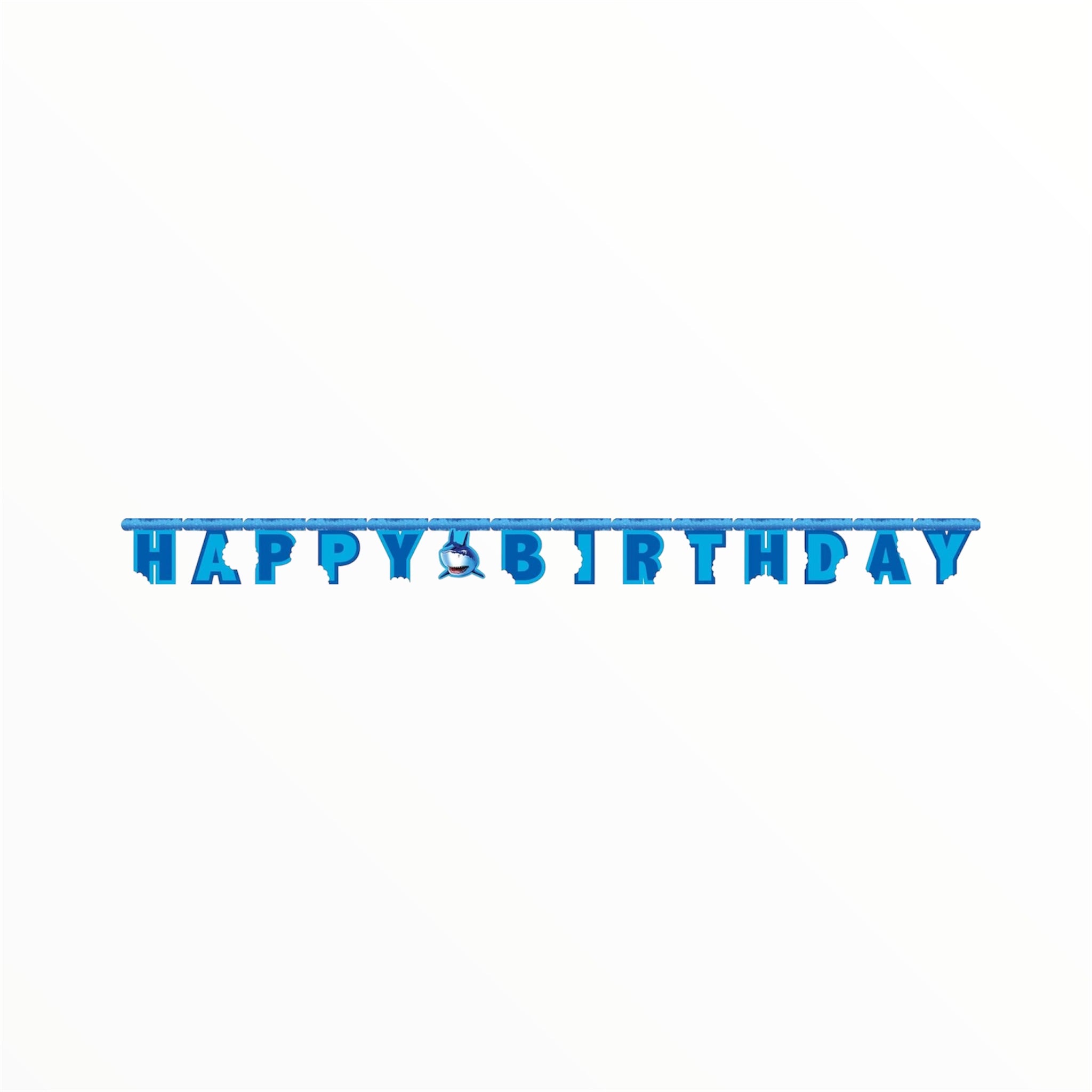Shark Splash Large Jointed Banner 2.2m